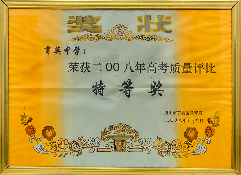 2008年高考质量评比特等奖